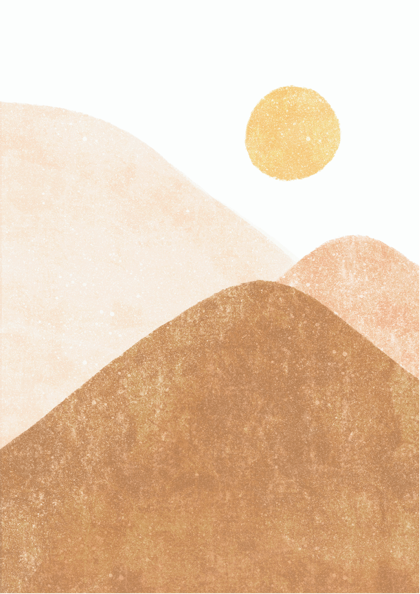 The Mountain Sun print