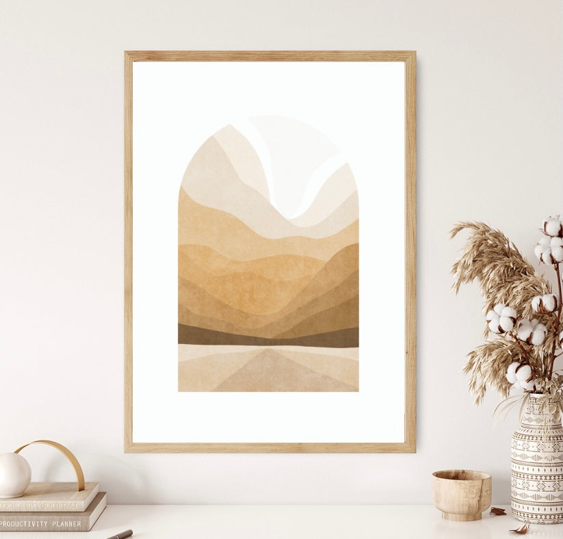 The Arched Horizon print