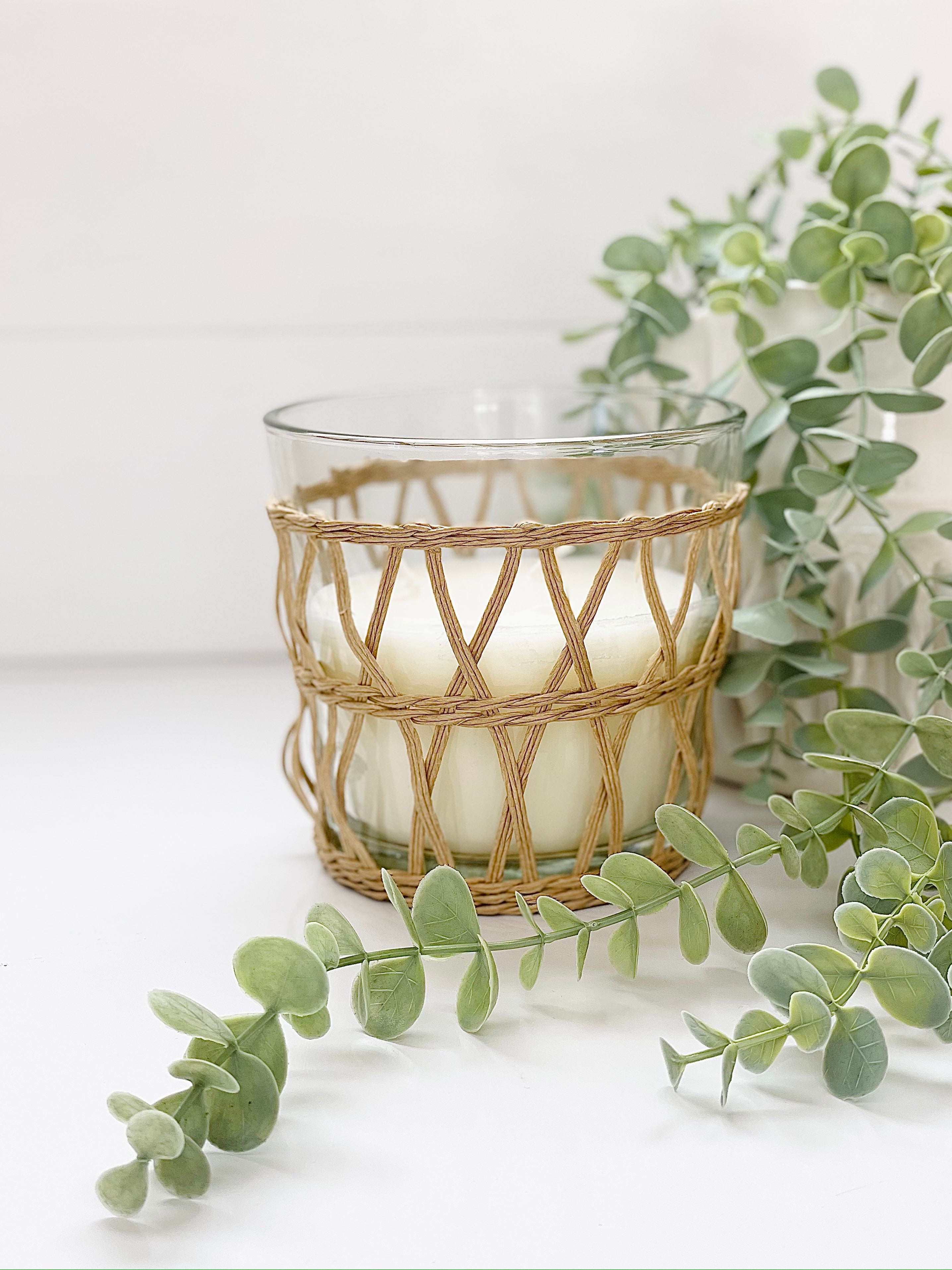 The Rattan candle